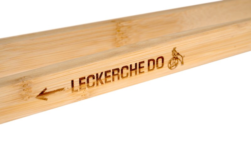 Grillfürst Grillzange Bambus, 60cm extralang - 1. FC Köln Edition