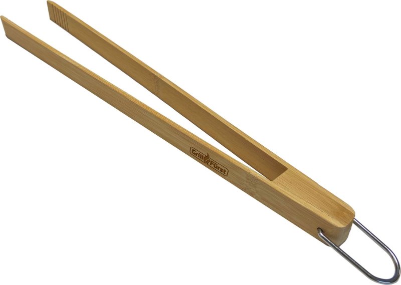Grillfürst Grillzange 37 cm - Bambus
