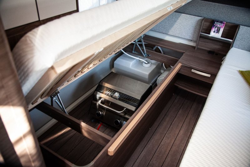 Grillfürst G201E 2-Brenner Gasgrill portabel v2 - Wohnmobilgrill - 30mbar (EU-Gasgrill)