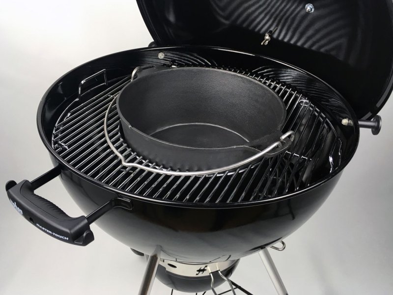 Grillfürst Dutch Oven BBQ Edition DO9 - X-Deal inkl. Pflegepaste, Deckelheber und Kochlöffel