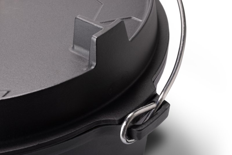 Grillfürst Dutch Oven BBQ Edition DO28 - inkl. Dutch Oven Fibel/Fibel XXL/Fibel XXL 2 und Winterrezepte