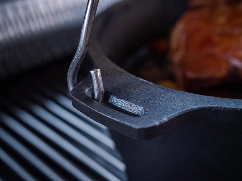Grillfürst Dutch Oven BBQ Edition DO 6,5 flach / oval für Grillfürst Grills, Weber Spirit, Weber Genesis, Broil King Signet, Broil King Monarch