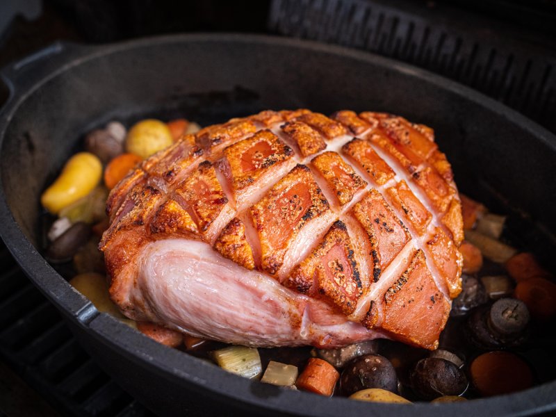 Grillfürst Dutch Oven BBQ Edition DO 6,5 flach / oval für Grillfürst Grills, Weber Spirit, Weber Genesis, Broil King Signet, Broil King Monarch