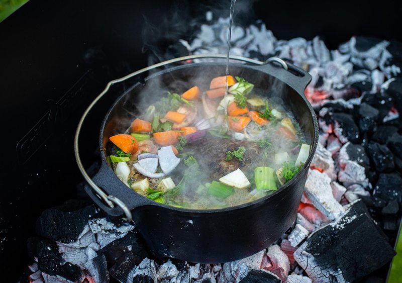 Grillfürst Dutch Oven BBQ Edition DO12 - X-DEAL inkl. Starterset Zubehör