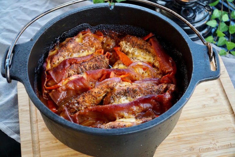 Grillfürst Dutch Oven BBQ Edition DO6 - X-DEAL inkl. Starterset Zubehör