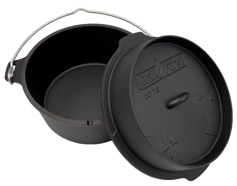 Grillfürst Dutch Oven ohne Füsse DO7,5