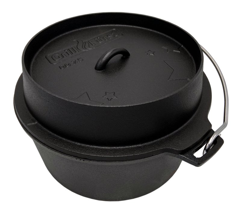 Grillfürst Dutch Oven ohne Füsse DO7,5
