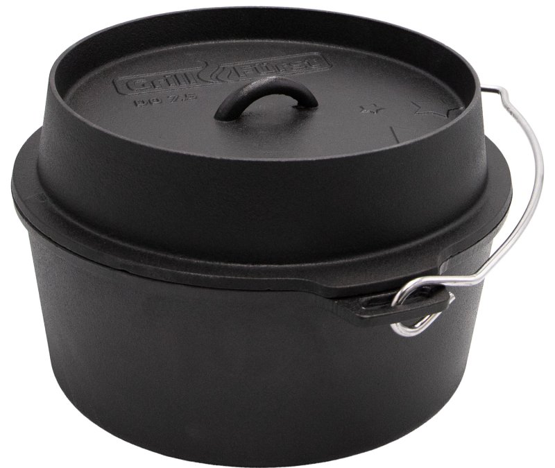 Grillfürst Dutch Oven ohne Füsse DO7,5