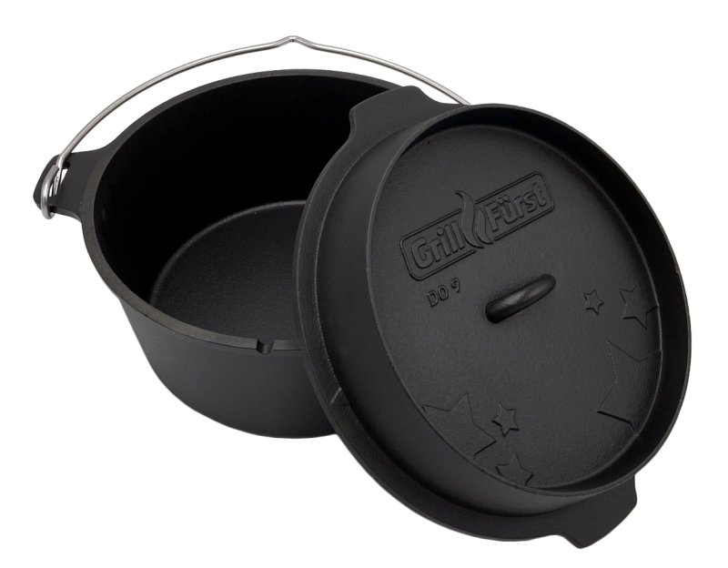 Grillfürst Dutch Oven ohne Füsse DO9