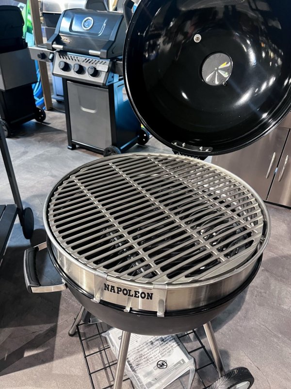 Grillfürst Edelstahlguss Grillrost Ø 54,5 cm für Kugelgrills - für alle 57 cm Kugelgrills von Outdoorchef, Weber und Napoleon