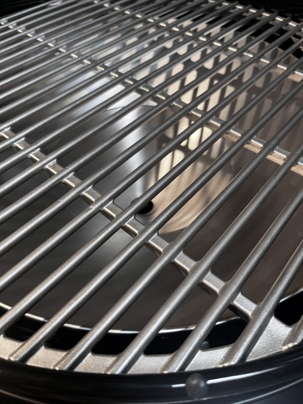 Grillfürst Edelstahlguss Grillrost Ø 54,5 cm für Kugelgrills - für alle 57 cm Kugelgrills von Outdoorchef, Weber und Napoleon