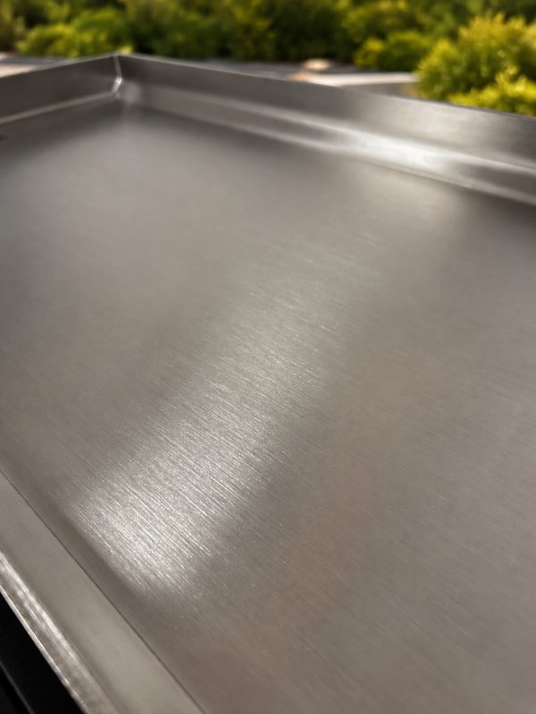 Grillfürst Plancha Grill - 3 Brenner mit Edelstahl Plancha