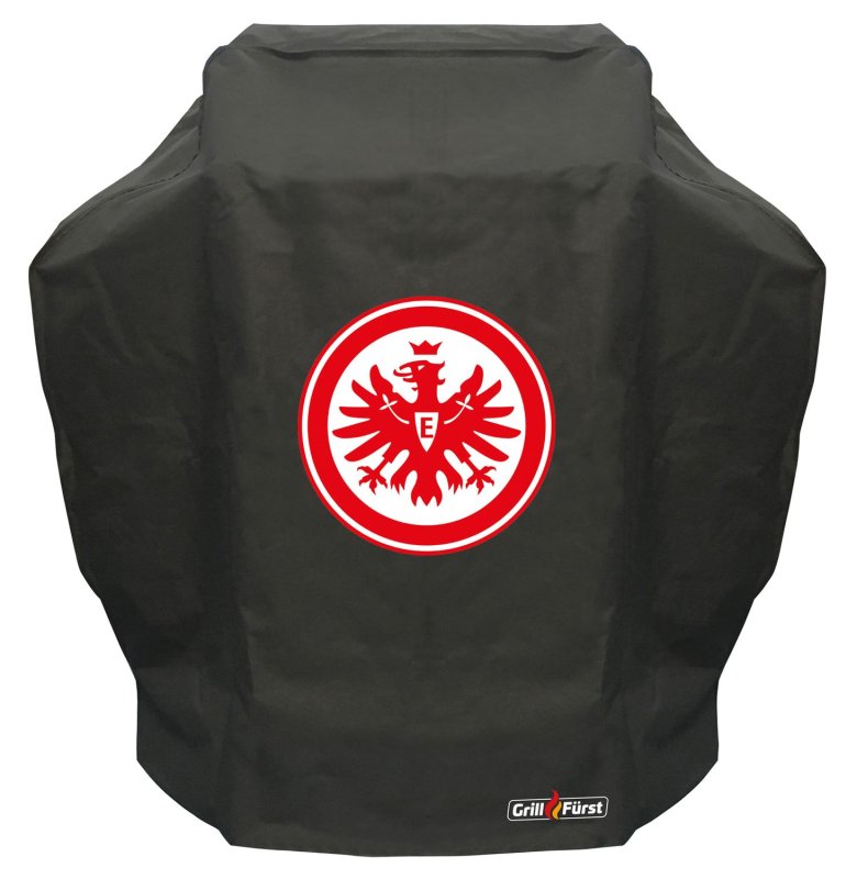 Grillfürst Abdeckhaube / Schutzhülle - Eintracht Frankfurt Edition - 121 x 59 x 111cm für Napoleon Rogue 365 /  Broil King GEM 320 / Napoleon Triumph 325 /Outdoorchef Cairns 3G, Australia 315 G, 325 G