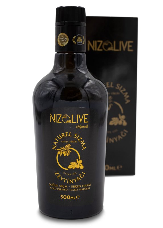 Grillfürst Feinkost - Olivenöl Niz Olive Memecik - nativ Extra - mehrfach international preisgekrönt - 500ml