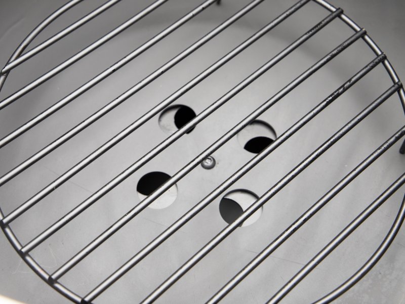 Grillfürst Feuerplatte - Feuerstelle mit 6 mm Edelstahl Grillplatte mit Grillrost