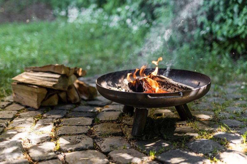 Grillfürst Feuerschale 60 cm aus Stahl