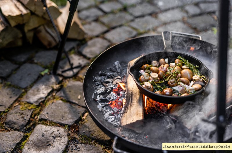 Grillfürst Feuerschale 80 cm aus Stahl