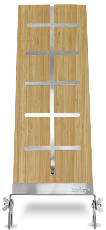 Grillfürst Flammlachsbrett Bambus - 190 mm - Klemm-Variante