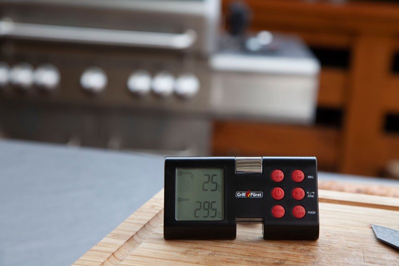 Grillfürst Funk-Thermometer / Grillthermometer / Grillgut Thermometer