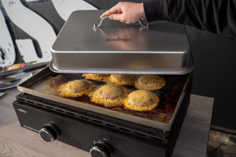 Grillfürst Garhaube eckig XL - 50 x 35 x 7 cm