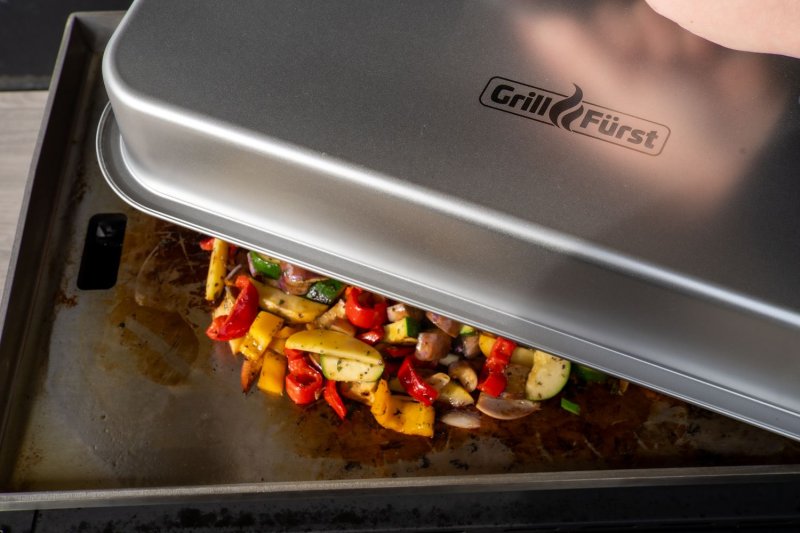 Grillfürst Garhaube eckig XL - 50 x 35 x 7 cm