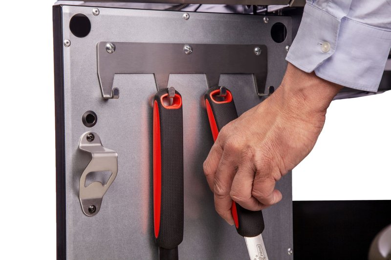 Grillfürst G210E 2-Brenner Gasgrill mit Hochtemperaturbrenner und Edelstahl Rosten - inkl. Abdeckhaube