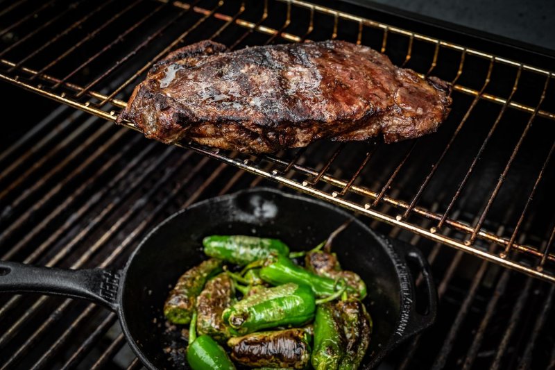 Grillfürst G210G 2-Brenner Gasgrill mit Hochtemperaturbrenner und Gusseisen Rosten - inkl. Abdeckhaube