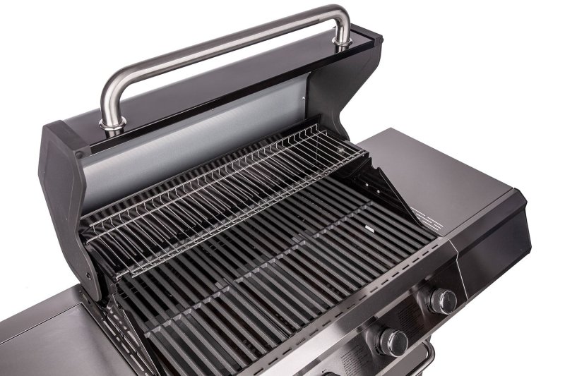 Grillfürst G410G 4-Brenner Gasgrill mit Hochtemperaturbrenner und Gusseisen Rosten - X-DEAL inkl. Zubehörpaket