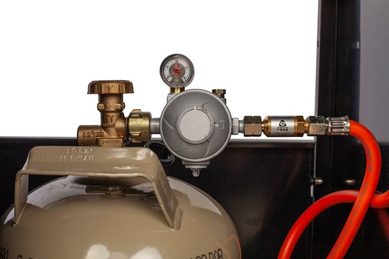 Grillfürst G750G 7-Brenner Doppelkammer Gasgrill - Servus Sonderedition - Gussroste