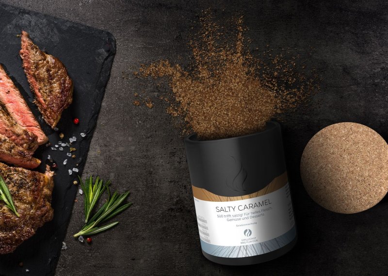 Grillfürst Salty Caramel - Gewürzmischung - Keramikdose 120g