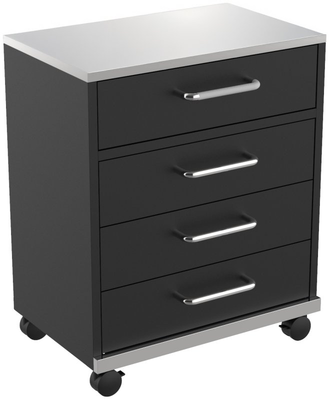 Grillfürst Grillschrank - BBQ Buddy - Edelstahl-Arbeitsfläche und 4 Schubladen