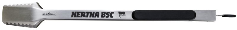 Grillfürst Premium Grillzange mit Spatelkopf 50 cm - Edelstahl - Hertha BSC Edition
