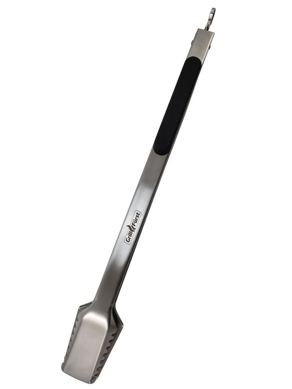 Grillfürst Premium Grillzange mit Spatelkopf 50 cm - Edelstahl