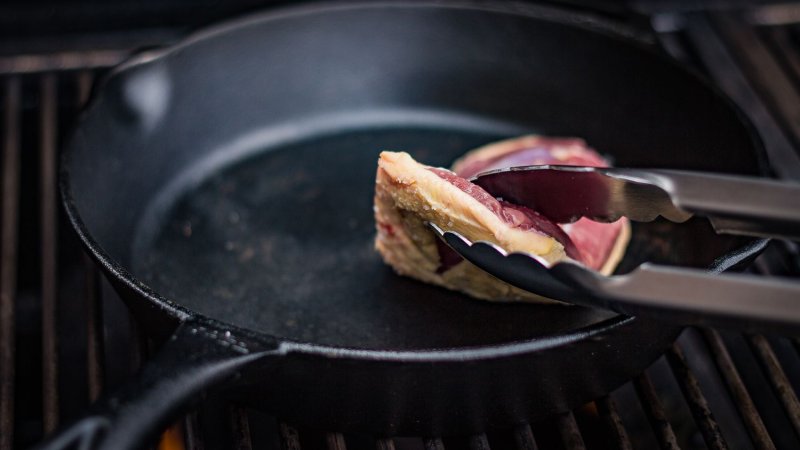 Grillfürst Grillzange 35 cm - Edelstahl