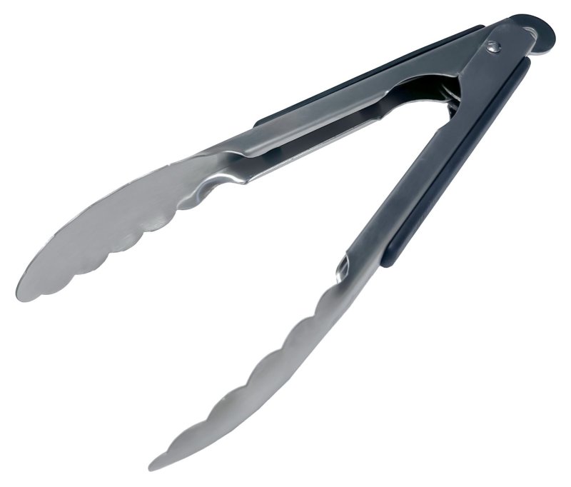 Grillfürst Grillzange Servierzange 25 cm - Edelstahl