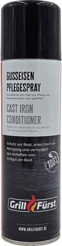 Grillfürst Trennspray / Gusseisen Pflegespray rein pflanzlich 200ml