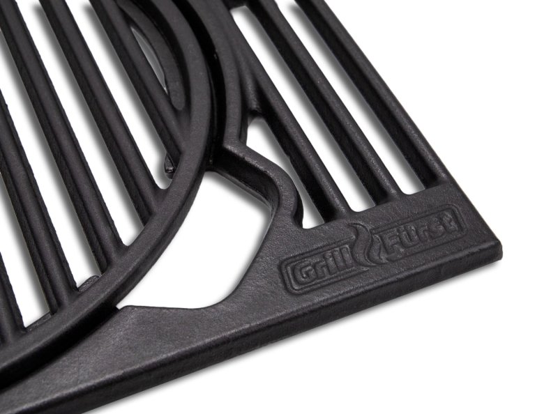 Grillfürst X-Rost System - Grillrost aus Gusseisen für alle Grillfürst Gasgrills G-Serie (ab G210), S-Serie und Independence-Serie