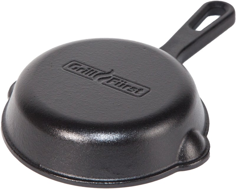 Grillfürst Gusseisenpfanne mit Stielgriff Ø 20 cm