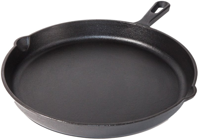Grillfürst Gusseisenpfanne mit Stielgriff Ø 40 cm