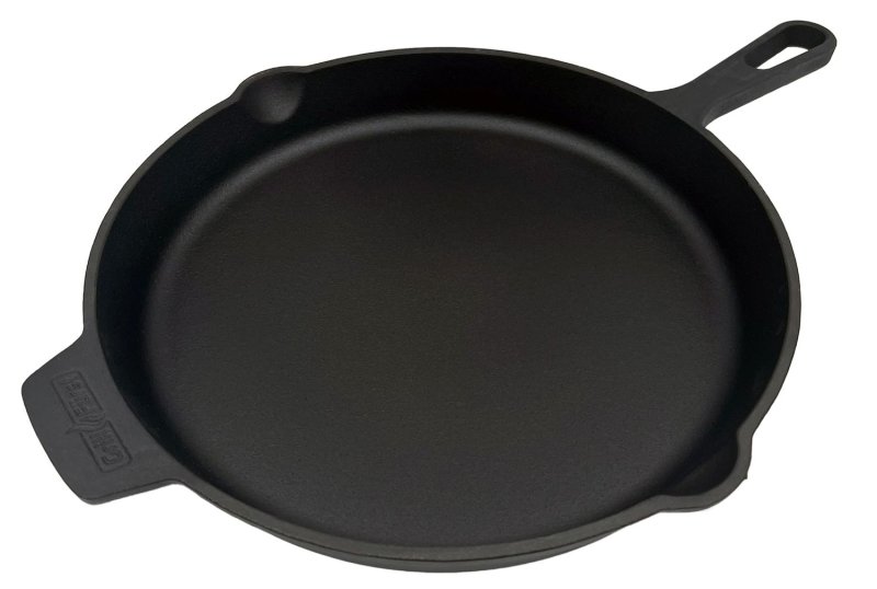Grillfürst Gusseisenpfanne mit Stielgriff Ø 35 cm