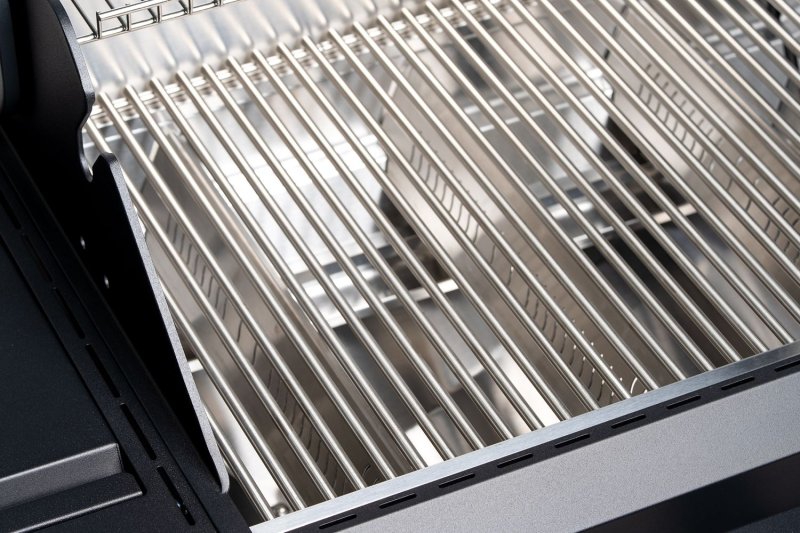 Grillfürst Independence P530E Gasgrill - mattschwarz - mit XXL Infrarotbrenner, Heckbrenner und Edelstahlrosten