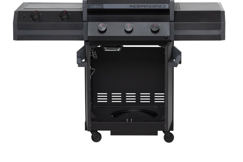 Grillfürst Independence P330E Gasgrill - mattschwarz - mit XXL Infrarotbrenner und Edelstahlrosten