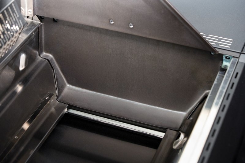 Grillfürst Independence P530E Gasgrill - mattschwarz - mit XXL Infrarotbrenner, Heckbrenner und Edelstahlrosten