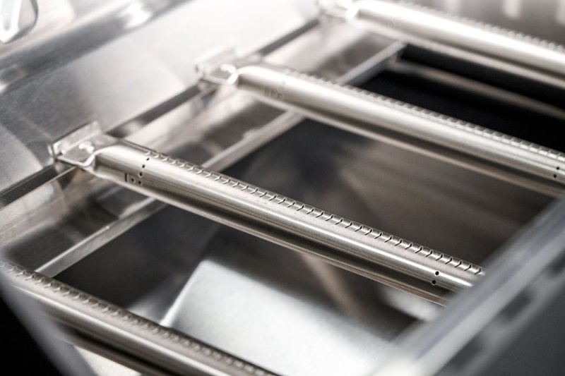 Grillfürst Independence P530E Gasgrill - mattschwarz - mit XXL Infrarotbrenner, Heckbrenner und Edelstahlrosten