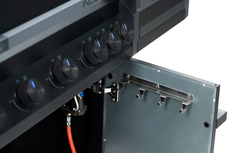 Grillfürst Independence P530E Smart Grill - mit WLAN-Modul, XXL Infrarotbrenner, Heckbrenner und Edelstahlrosten