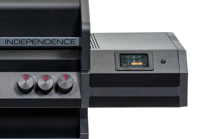 Grillfürst Independence P530E Smart Grill - mit WLAN-Modul, XXL Infrarotbrenner, Heckbrenner und Edelstahlrosten
