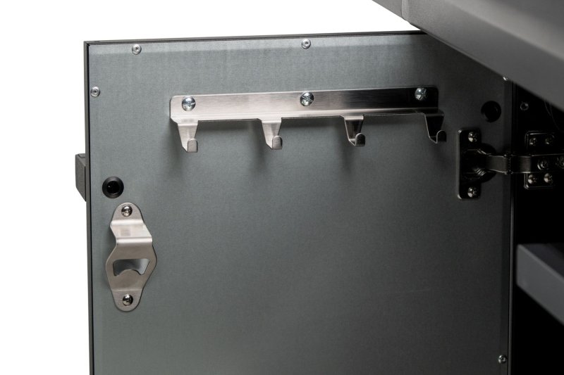 Grillfürst Independence P530E Gasgrill - mattschwarz - mit XXL Infrarotbrenner, Heckbrenner und Edelstahlrosten