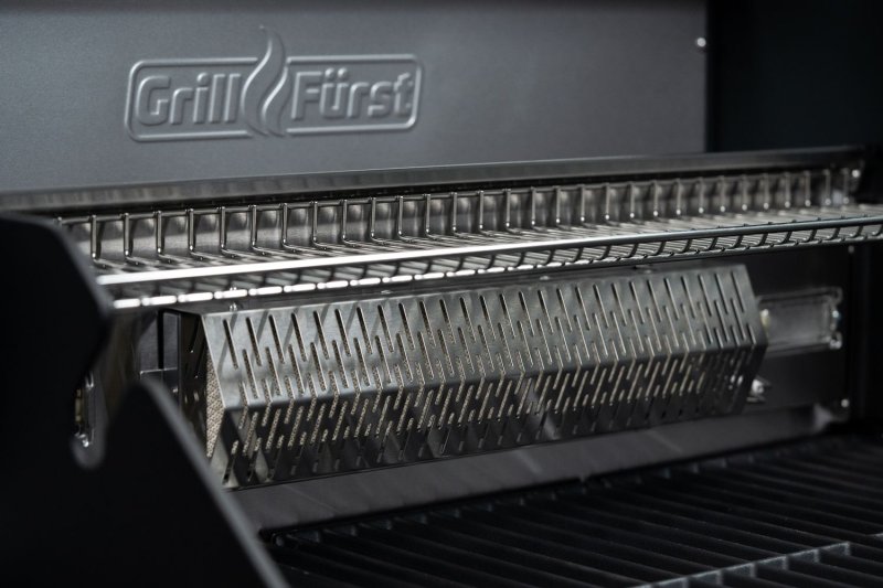 Grillfürst Independence P530E Smart Grill - mit WLAN-Modul, XXL Infrarotbrenner, Heckbrenner und Edelstahlrosten
