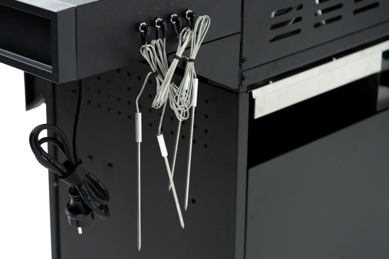 Grillfürst Independence P530E Smart Grill - mit WLAN-Modul, XXL Infrarotbrenner, Heckbrenner und Edelstahlrosten