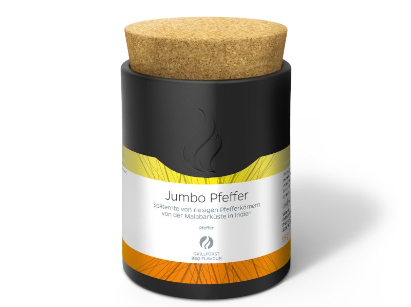 Grillfürst Jumbo Pfeffer - Keramikdose 55g